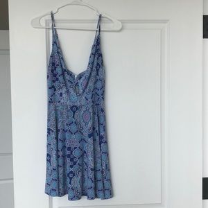 Bright paisley summer dress!